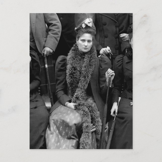 Rysslands tsarinna född prinsessan Alix av Hessen Vykort (Framsida)