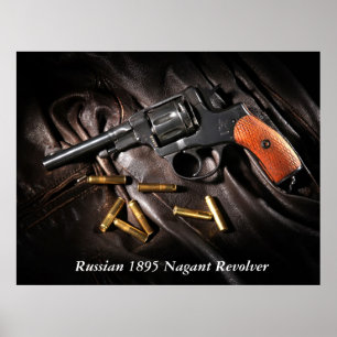 RyssNagant Revolver 1895 Poster