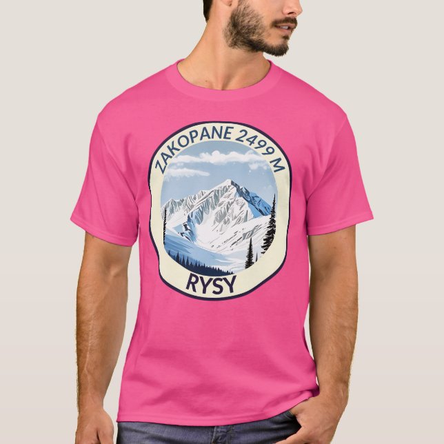 Rysy Zakopane Active T Shirt (Framsida)