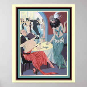 Ryta Twentiesmodetryck 16 x 20 Poster
