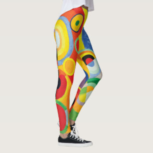 Rythme Joie de Vivre av Robert Delaunay Leggings