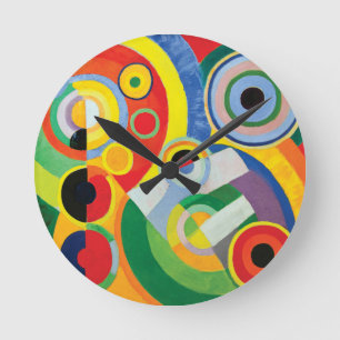 Rythme Joie de Vivre av Robert Delaunay Rund Klocka