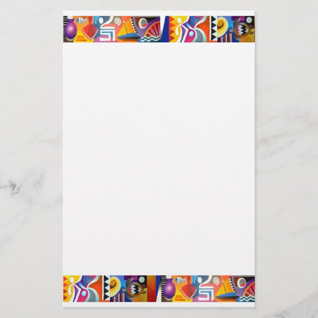 "RYTMER AV FIJI ", BREVPAPPER (Framsida)