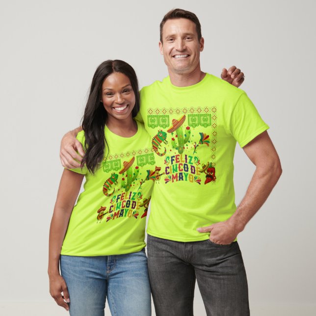 Rytmer av Mexiko lime T Shirt (Unisex)