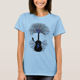 "Rytmer gitarr för ~ av för hjärtan" overklig T-shirt