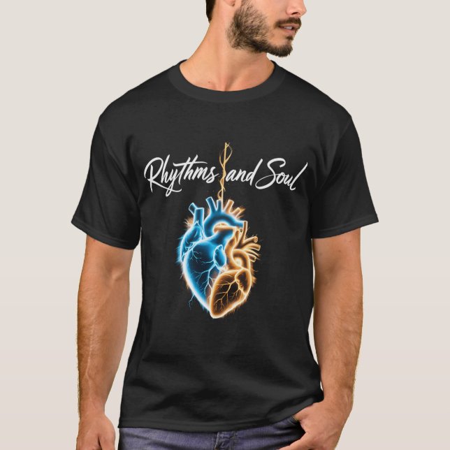 Rytmer och själ t shirt (Framsida)