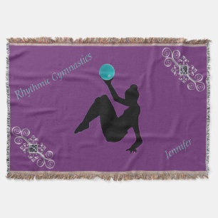 Rytmisk Gymnastik Boll Routine Glam Filt