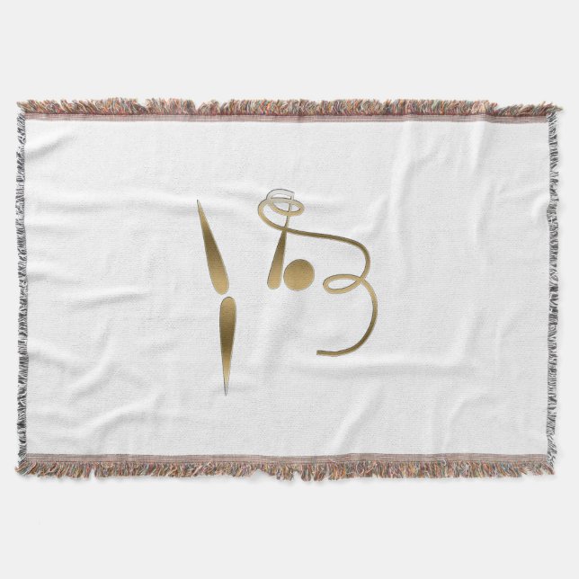 Rytmisk gymnastik för gymnastidrottare filt (Framsidan)