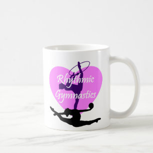 Rytmisk gymnastik kaffemugg