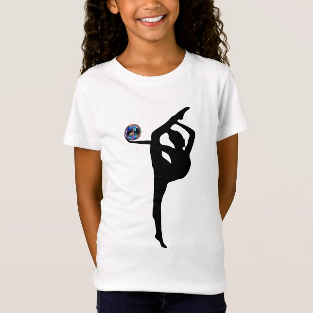 Rytmisk gymnastik t shirt (Framsida)