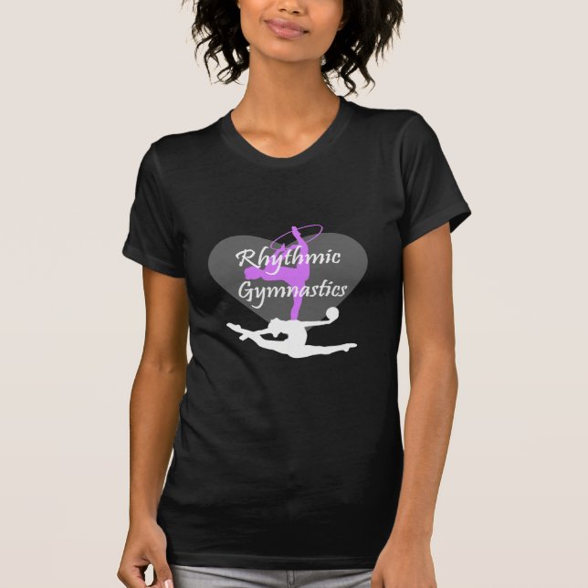 Rytmisk gymnastik t-shirt (Framsida)