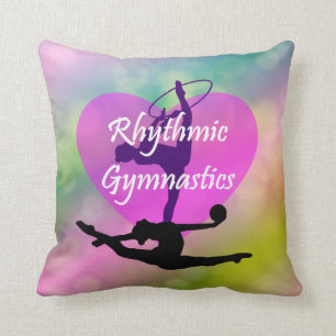 Rytmisk gymnastikdekorativ kudde