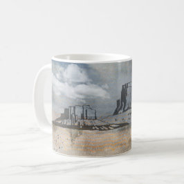 Ryttande landskaps kaffemugg