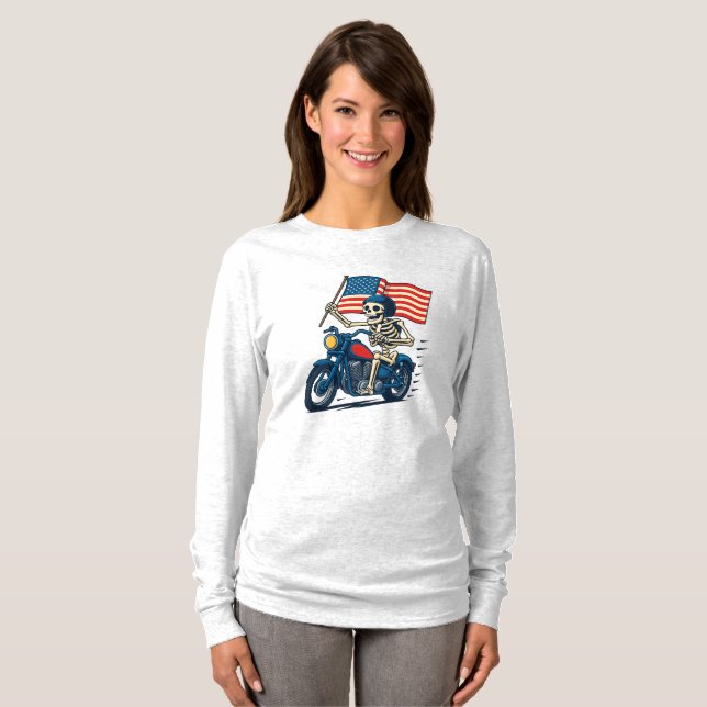 Ryttare av det fria t shirt (Hel framsida)