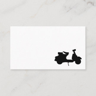 Ryttare för chaufför för leverans för visitkort