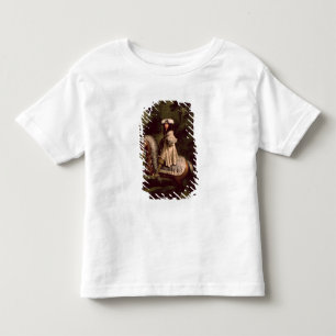 Ryttare i blått t-shirt