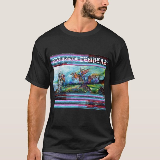 RYTTARE I STORMEN ADLAR TEMPLAR TEE SHIRT (Framsida)