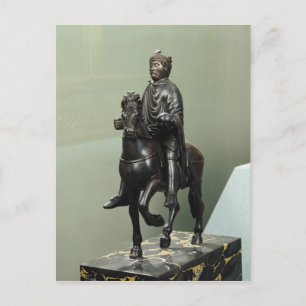 Ryttarstaty av Karl den store Vykort