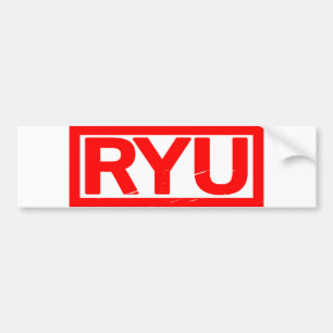 Ryu Frimärke Bildekal