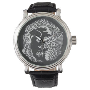 Ryu no maru   KAMON [ Japanskt familjebidrag Armbandsur