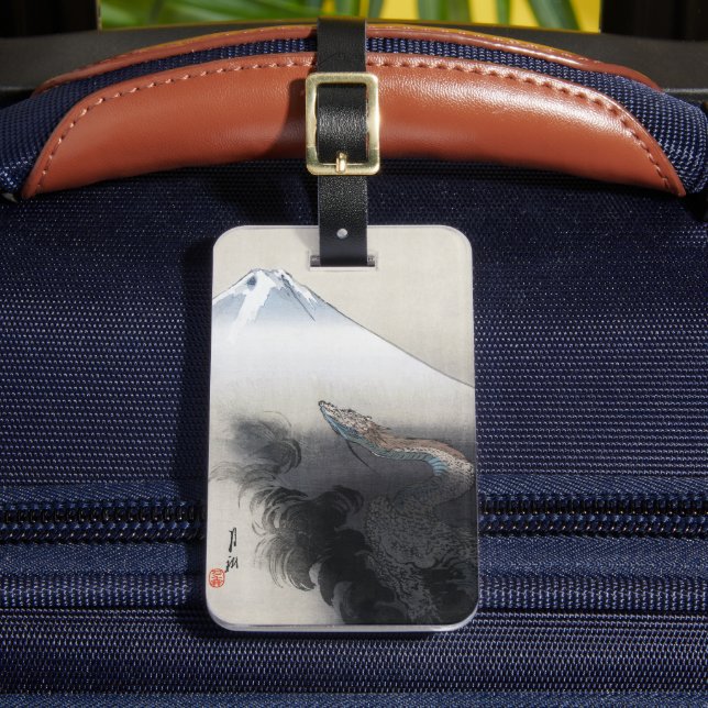 Ryu Shoten: Den stigande draken över Fuji, Japan Bagagebricka (Framsida Insitu 2)