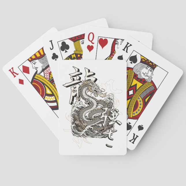 Ryu Uppstigning Casinokort (Baksidan)