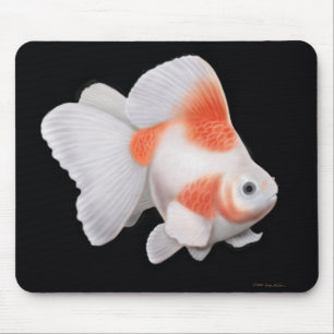 Ryukin Fantailguldfisk Mousepad Musmatta