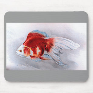 Ryukin guldfisk musmatta