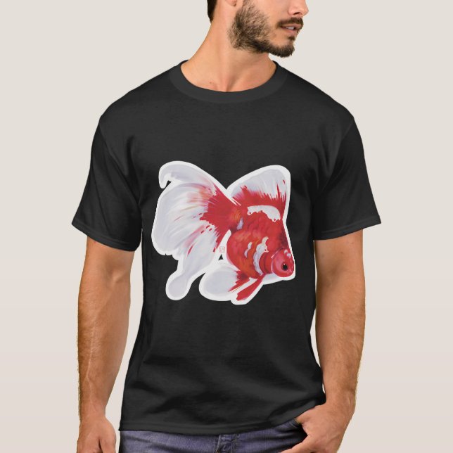 Ryukin guldfisk t shirt (Framsida)
