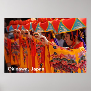 Ryukyu Dance-prestanda Poster