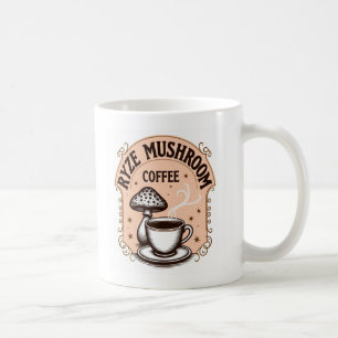 Ryze hett svampkaffe kaffemugg