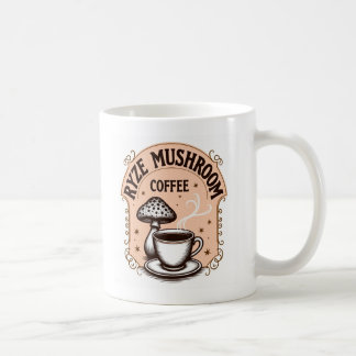 Ryze hett svampkaffe kaffemugg