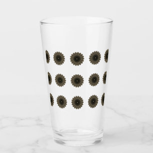 RZglass kopp ro som kaleidoskop art,blak,gyllene