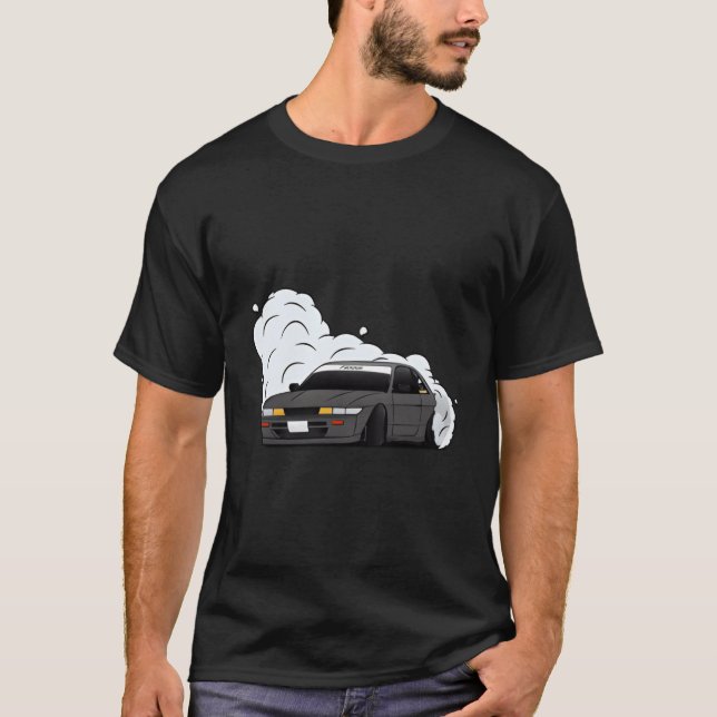 S13 Silvia-kuvert 240Sx-avdrift T Shirt (Framsida)