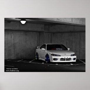 S15 Silvia-återutskrift, foto av: Joe Dantone Poster