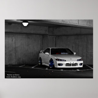S15 Silvia-återutskrift, foto av: Joe Dantone Poster