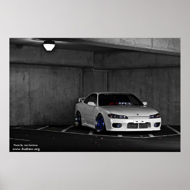 S15 Silvia-återutskrift, foto av: Joe Dantone Poster (Framsidan)