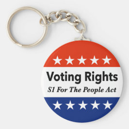 S1 RöstHöger för folkakten Nyckelring