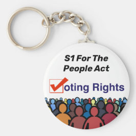S1 RöstHöger för folkakten Nyckelring