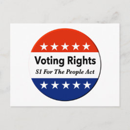 S1 RöstHöger för folkakten Vykort