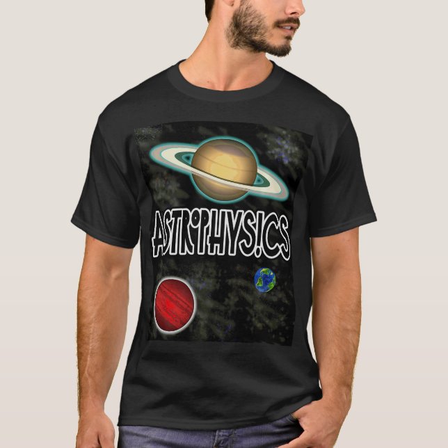 S2 Astrofysik Astrofysiker (34) T Shirt (Framsida)