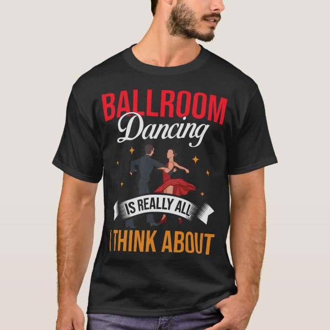 S2 Ballroom Dancing (36) T Shirt (Framsida)