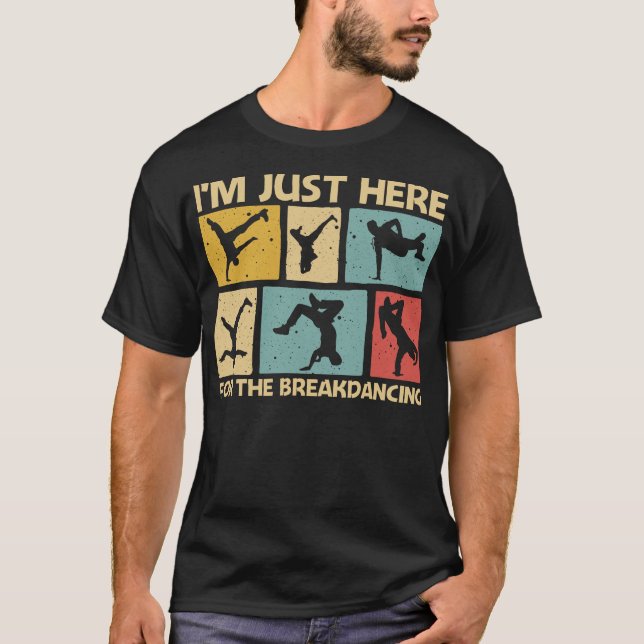 S2 Breakdans Breakdancer (15) T Shirt (Framsida)