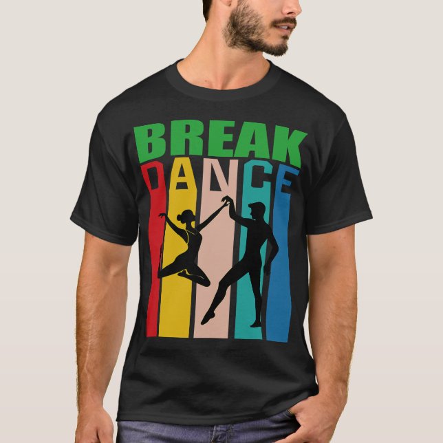 S2 Breakdans Breakdancer (79) T Shirt (Framsida)