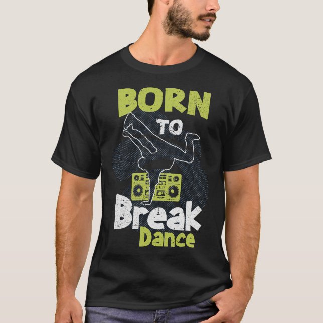 S2 Breakdans Breakdancer (92) T Shirt (Framsida)