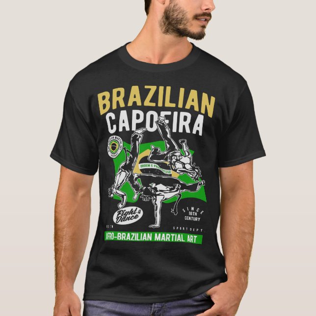 S2 Capoeira (13) T Shirt (Framsida)