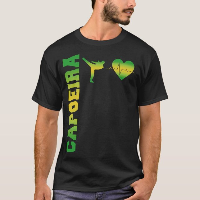 S2 Capoeira (244) T Shirt (Framsida)