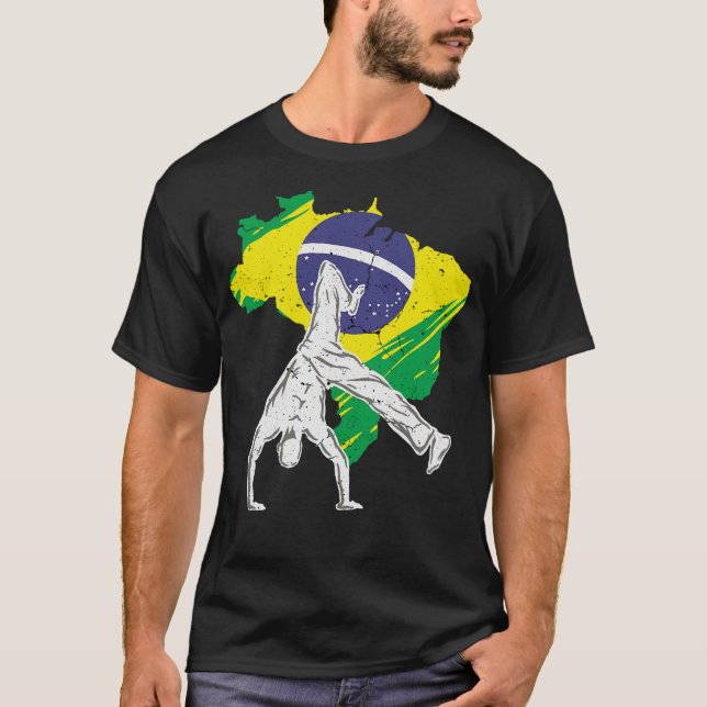 S2 Capoeira (275) T Shirt (Framsida)