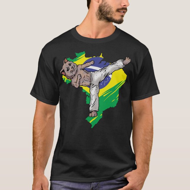 S2 Capoeira (358) T Shirt (Framsida)