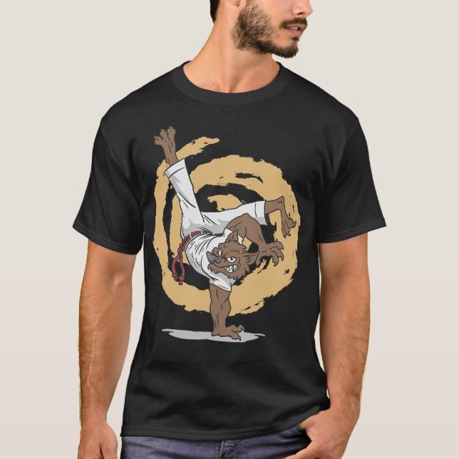 S2 Capoeira (369) T Shirt (Framsida)